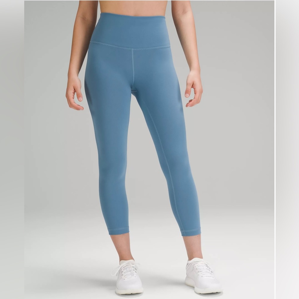 lululemon athletica High-Rise 7/8 Leggings in Dusty Blue